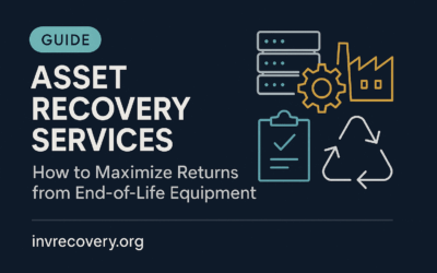 Asset Recovery Services: How to Maximize Returns from End-of-Life Equipment