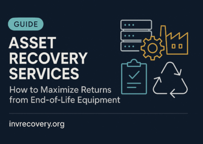 Asset Recovery Services: How to Maximize Returns from End-of-Life Equipment