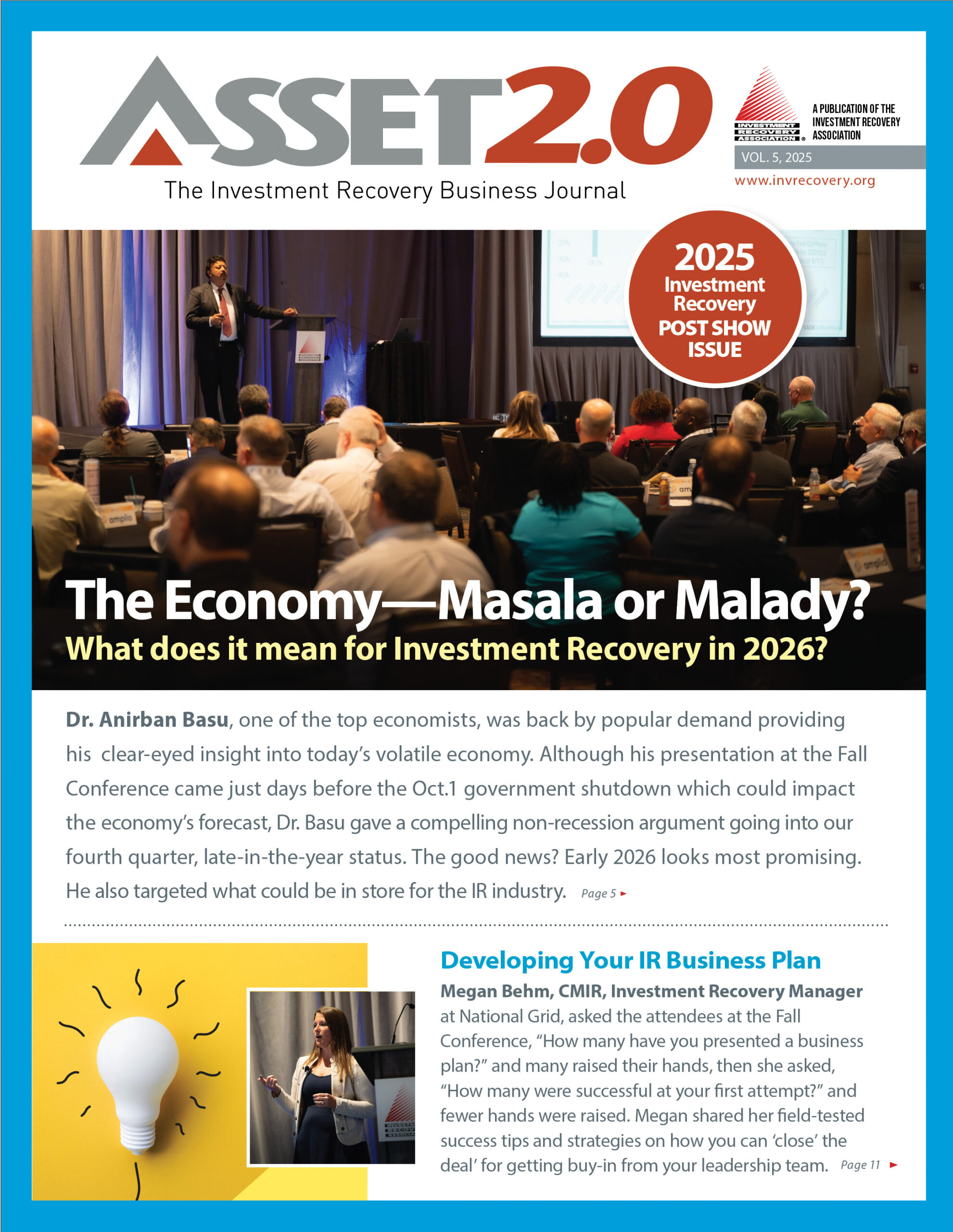 Asset2.0-VOL5-Cover Asset 2.0, 2025, VOL 5 - Post show issue