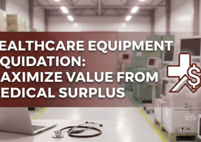 Healthcare Equipment Liquidation: Maximize Value from Medical Surplus