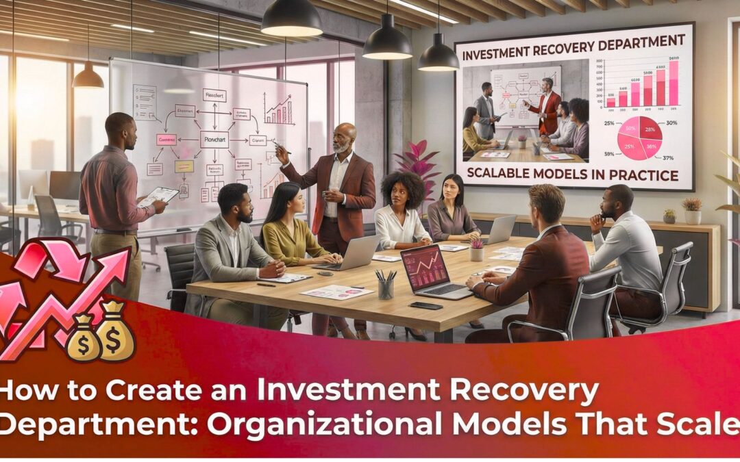 How to Create an Investment Recovery Department: Organizational Models That Scale