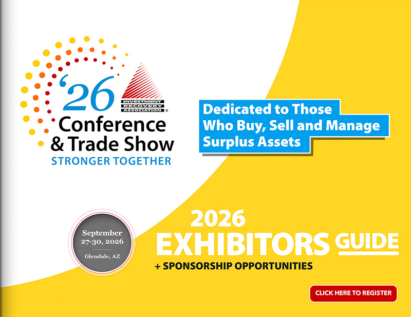 Investment Recovery Association Exhibitor Guide