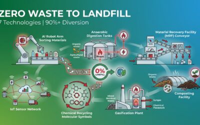 Zero Waste to Landfill: 7 Technologies Achieving 90%+ Diversion